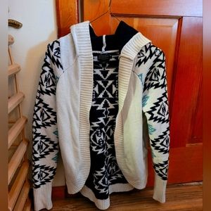 Pendleton womens M southwest print cardigan sweater jacket
